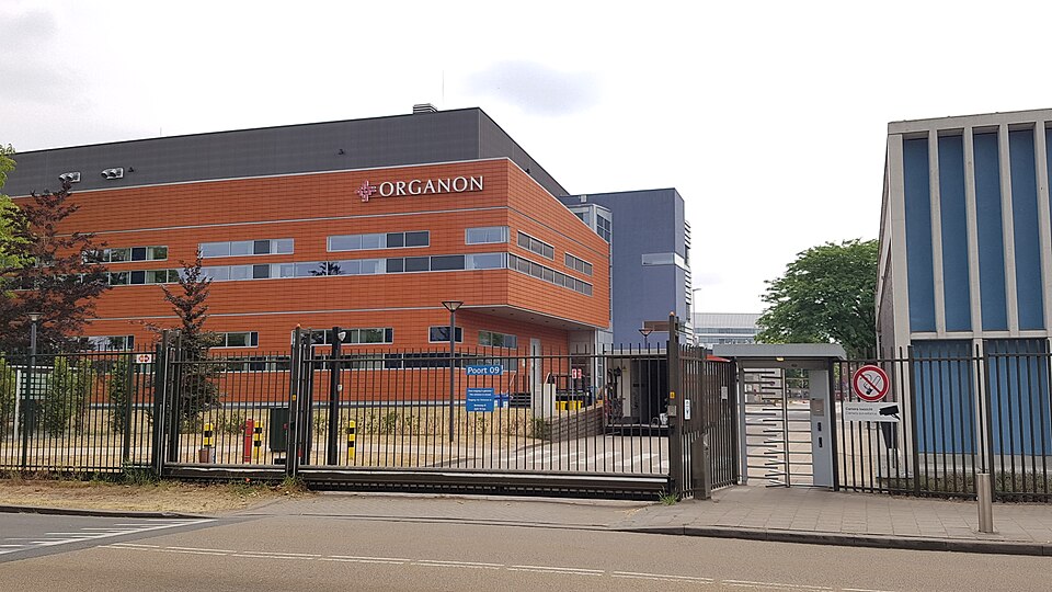 Het terrein van MSD in Oss